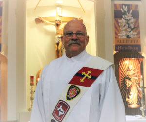 Deacon Called to Serve as Chaplain for Fire Department